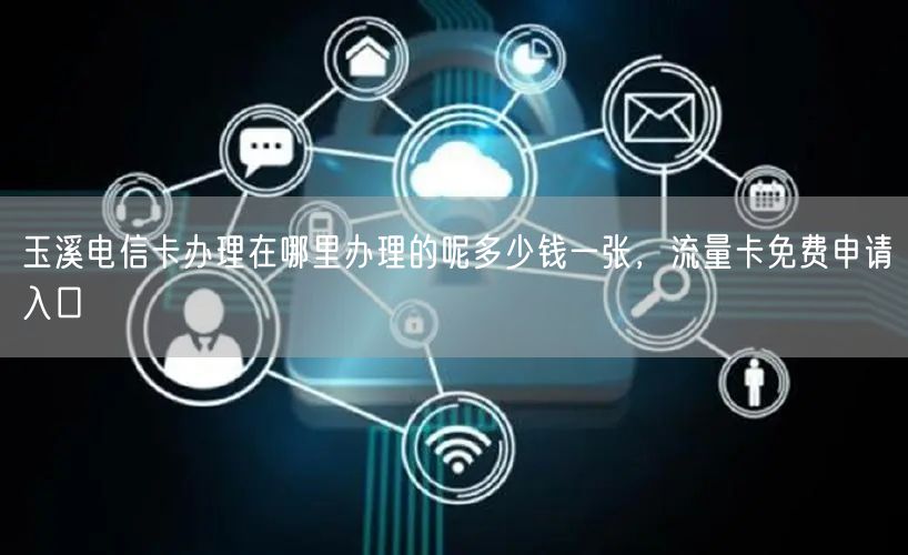 玉溪电信卡办理在哪里办理的呢多少钱一张，流量卡免费申请入口