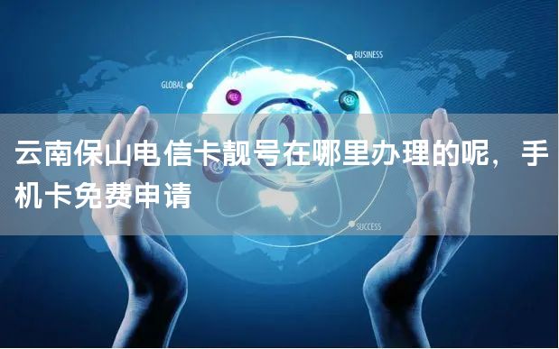 云南保山电信卡靓号在哪里办理的呢，手机卡免费申请