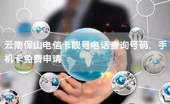 云南保山电信卡靓号电话查询号码，手机卡免费申请