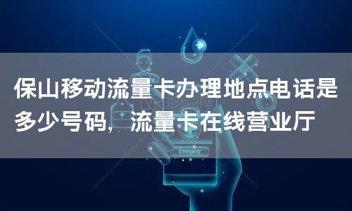 保山移动流量卡办理地点电话是多少号码，流量卡在线营业厅