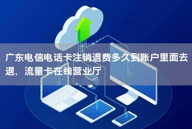 广东电信电话卡注销退费多久到账户里面去退，流量卡在线营业厅