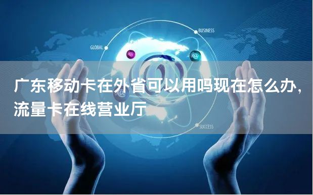 广东移动卡在外省可以用吗现在怎么办，流量卡在线营业厅