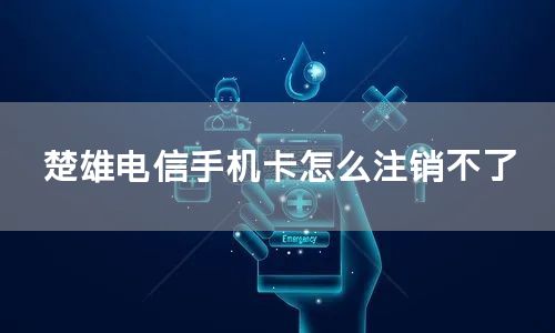 楚雄电信手机卡怎么注销不了