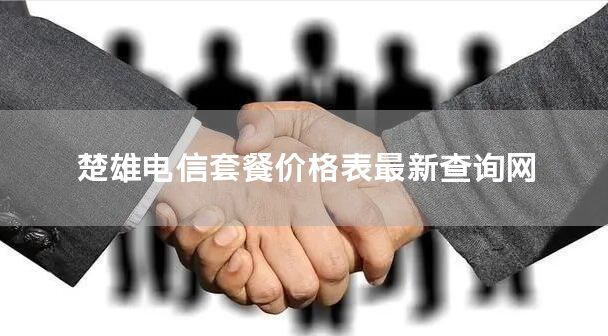 楚雄电信套餐价格表最新查询网