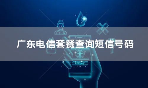 广东电信套餐查询短信号码